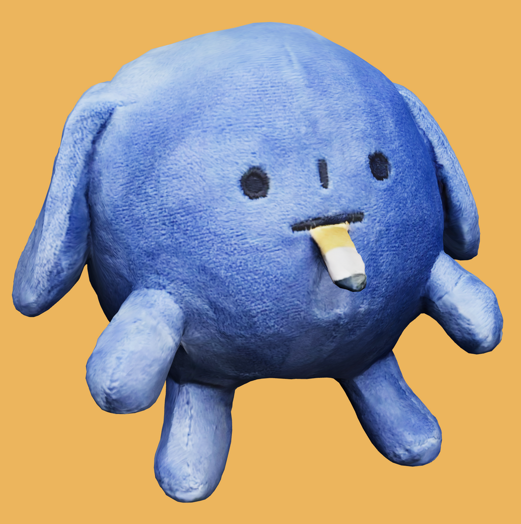 Interactive 3D model of Smokedog Plushie